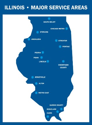 Illinois Service Area