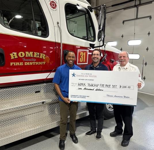 Illinois American Water firefighter grant program