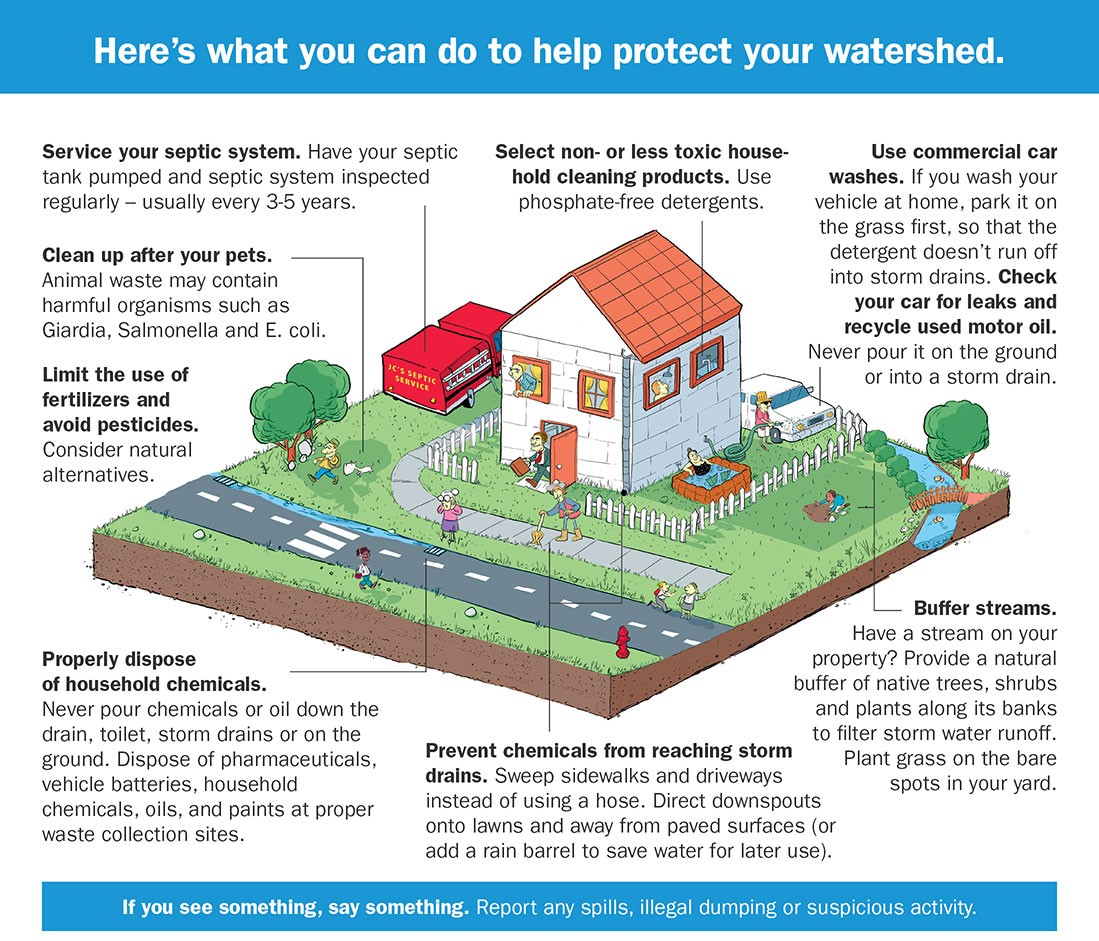 american water watershed protection graphic